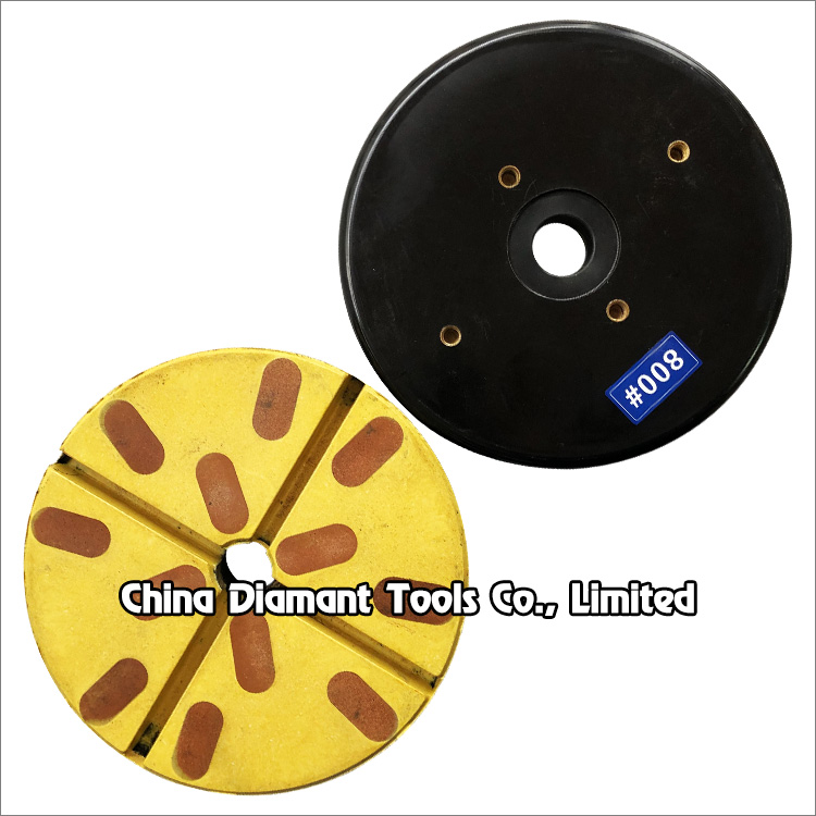 Diamond polishing discs for stone granite marble slabs - resin bond