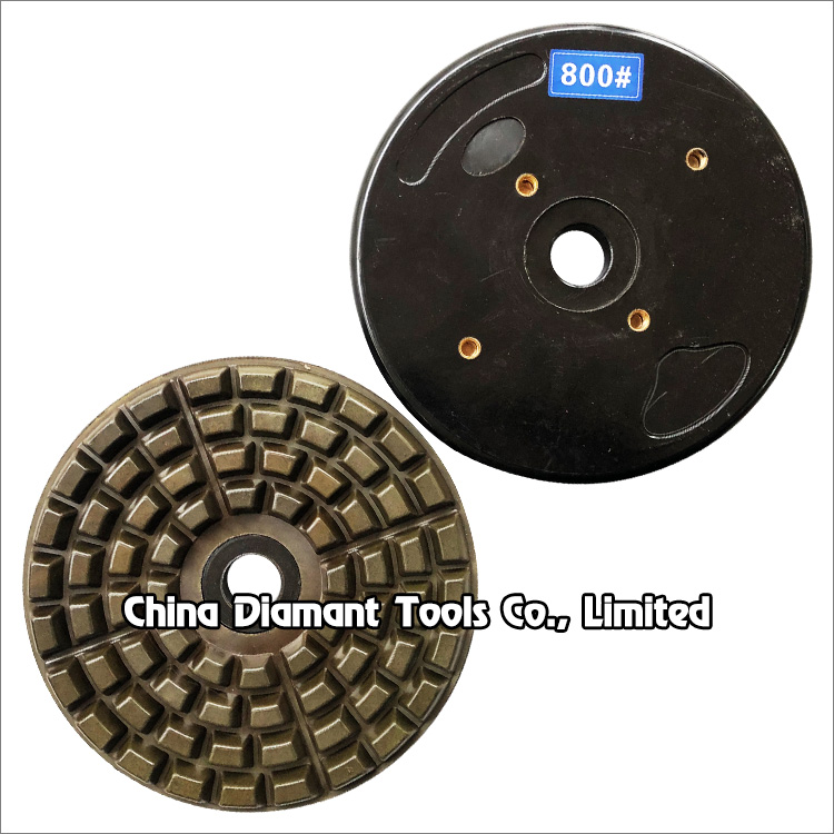 Diamond polishing discs for stone granite marble slabs - resin bond