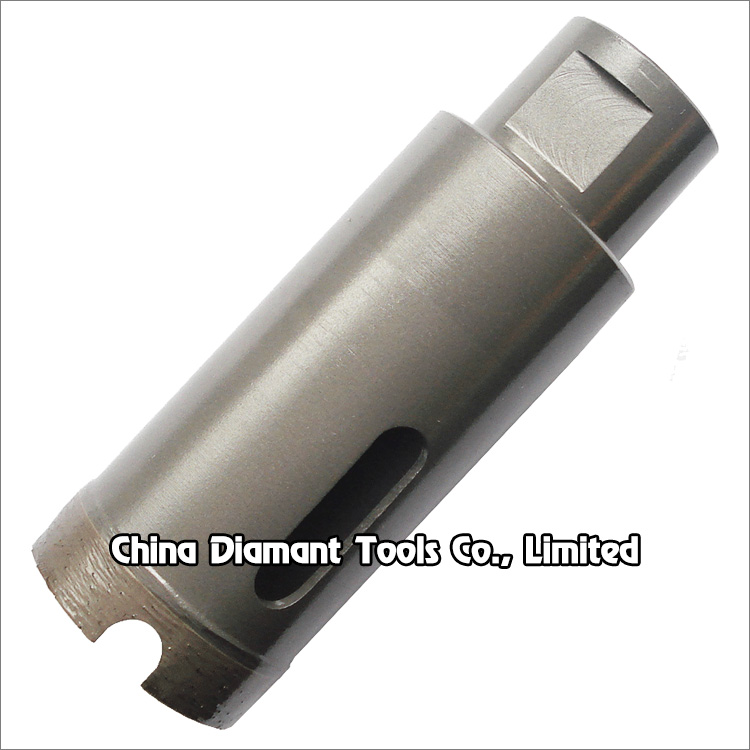 Diamond drill bits for granite - crown shape segments